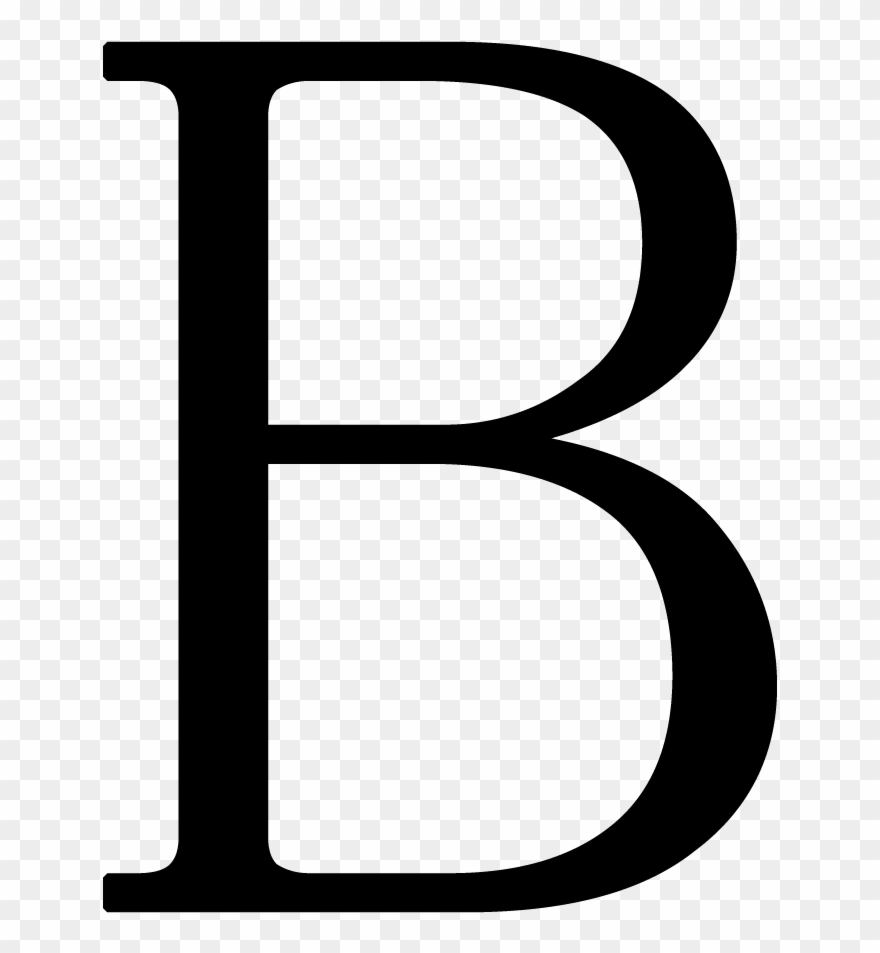 Letter B Png Images Free Download Regarding Letter - Portable Network Graphics Clipart