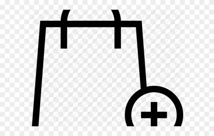 Shopping Bag Clipart Icon Transparent - Tote Bag - Png Download