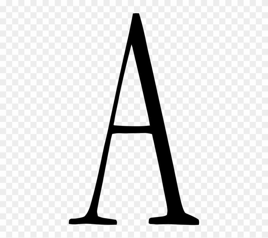 Letter A Clipart 5, Buy Clip Art - Transparent Letter - Png Download