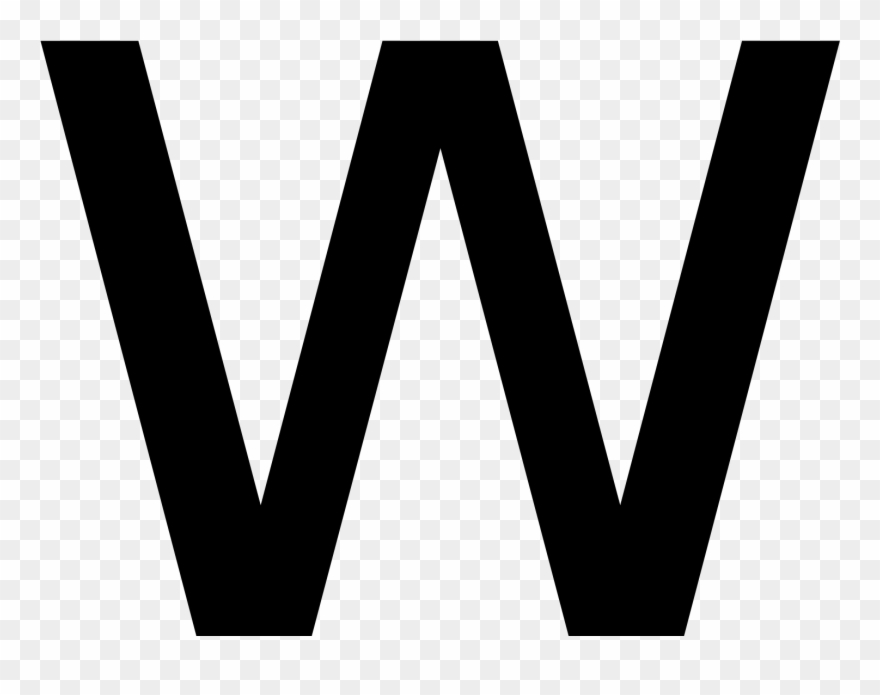 Image Of The Letter A 24, Buy Clip Art - Letter W Png Transparent Png