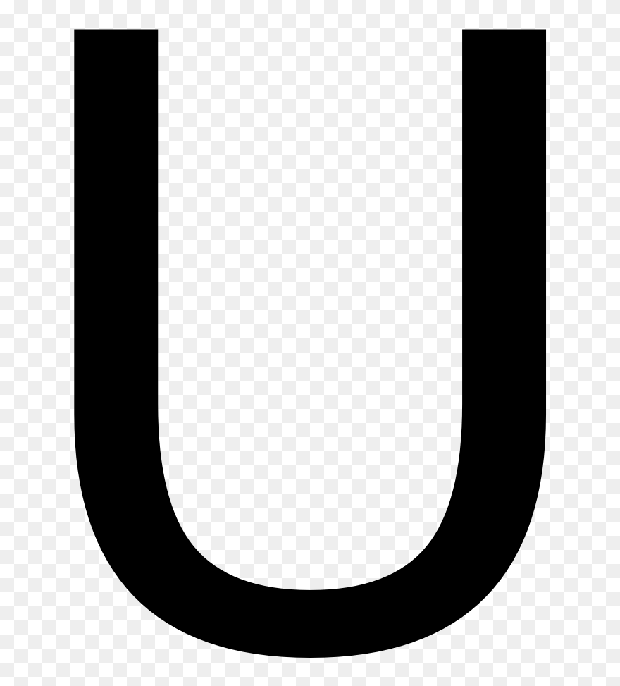 H Bubble Letter 9, Buy Clip Art - U Serif - Png Download