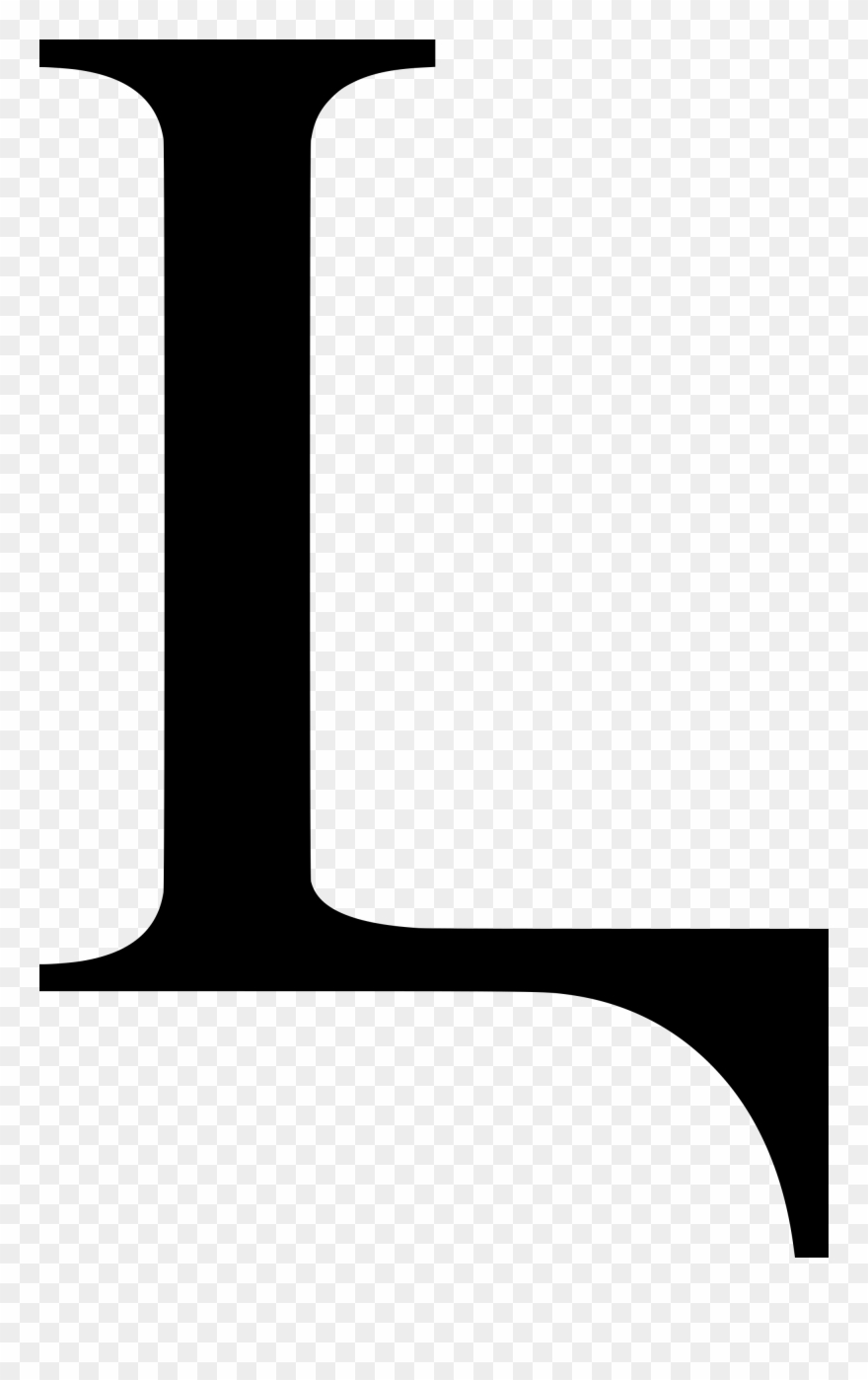 Letter L Clipart 4, Buy Clip Art - Computer File - Png Download