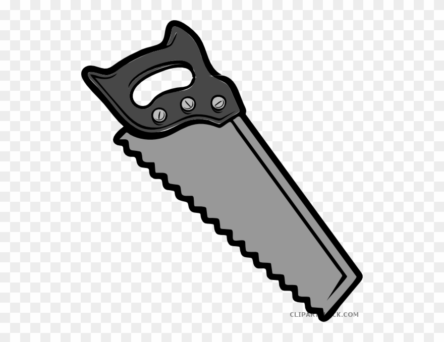 Svg Black And White Download Chainsaw Clipart Electric - Carpenter Tools Clip Art - Png Download