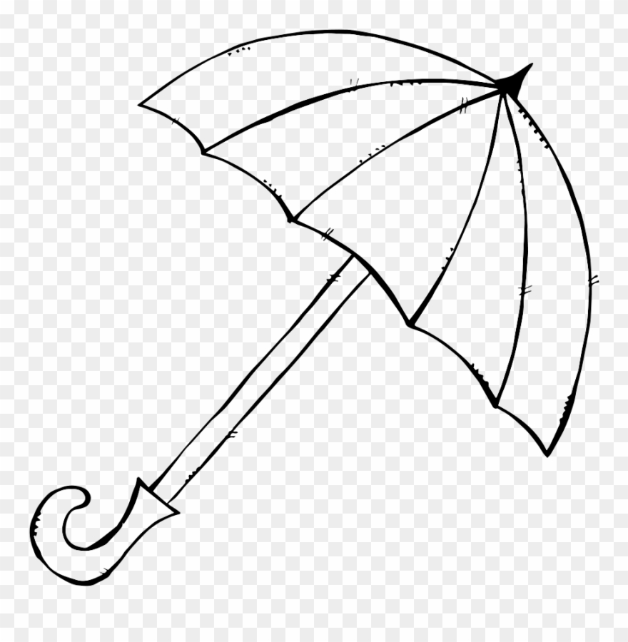 June 2018 Digital Downloads - Umbrella Clipart