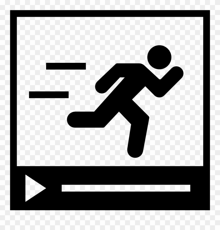 The General-purpose Icon For The Video Medium Should - Scalable Vector Graphics Clipart