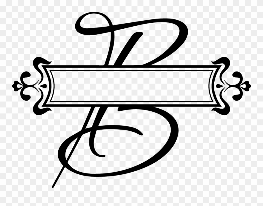 Split Fancy Letter Vinyl Monogram Decal - Split Letter Monogram G Clipart