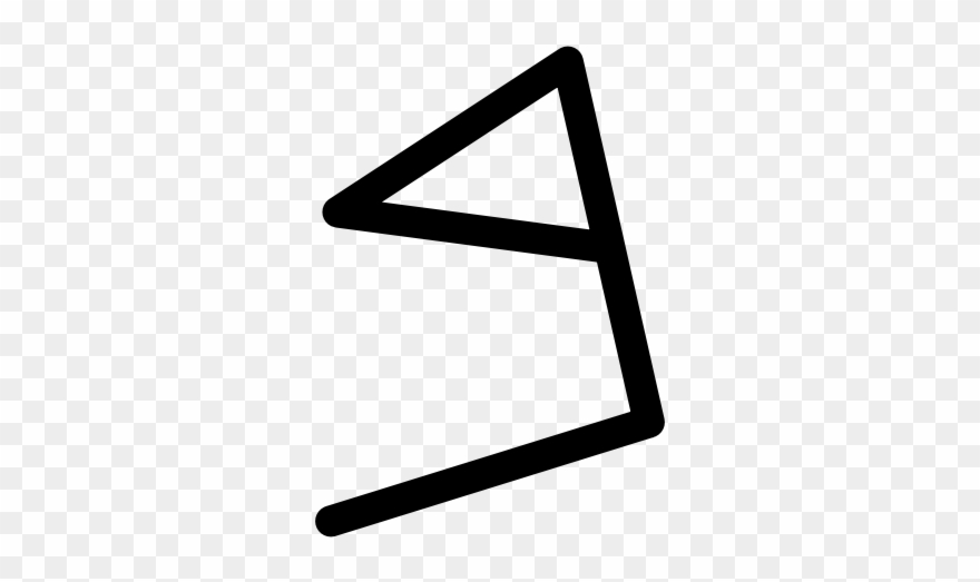 Phoenician B - Phoenician Letter B Clipart