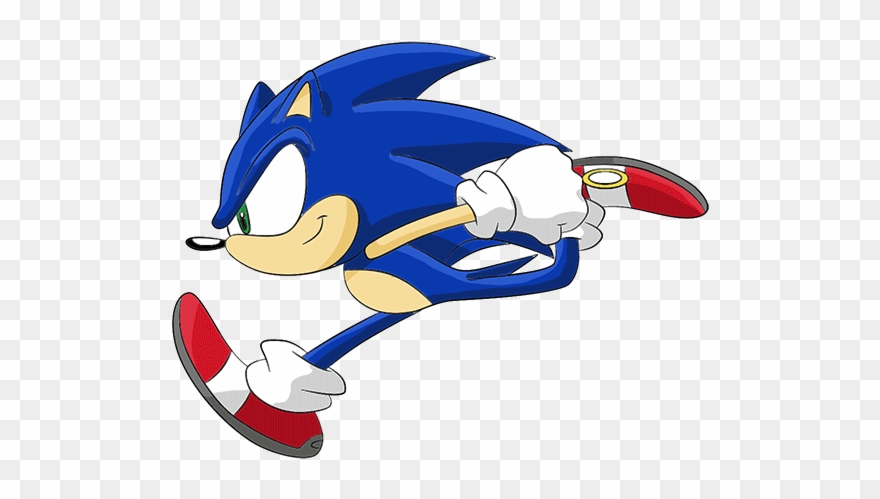 Sonic The Hedgehog Running Animation - Snooping As Usual I See Memes Clipart