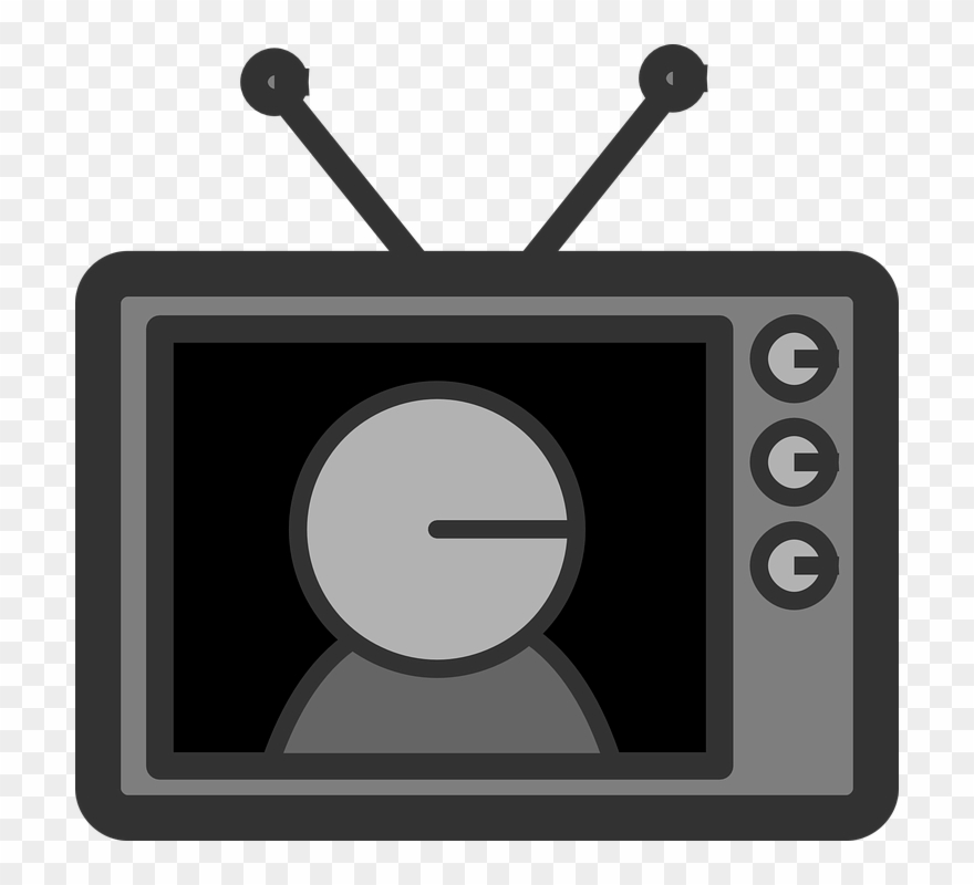 Free Vector Graphic - Tv Clip Art - Png Download