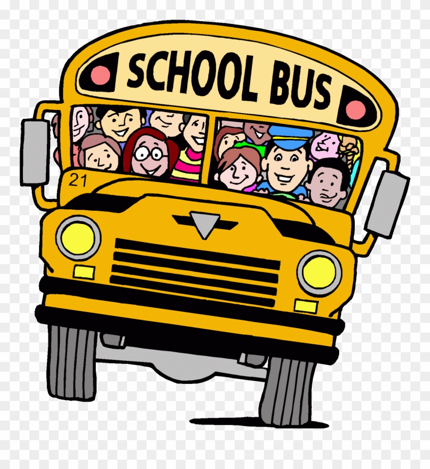 "when We Lived In A Big Jewish Community, My Kids Started - Dessin School Bus Clipart