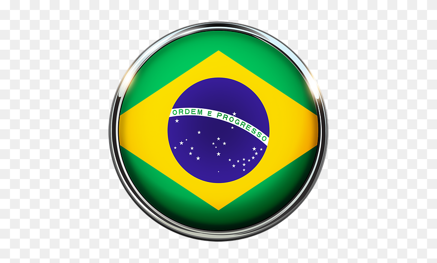 Brazil Flag Clipart Transparent - Flag Of Brazil - Png Download