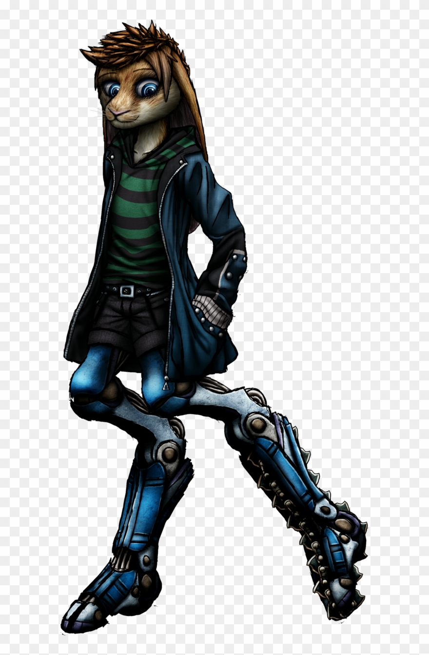 Popular Images - Chainsaw Leg Clipart