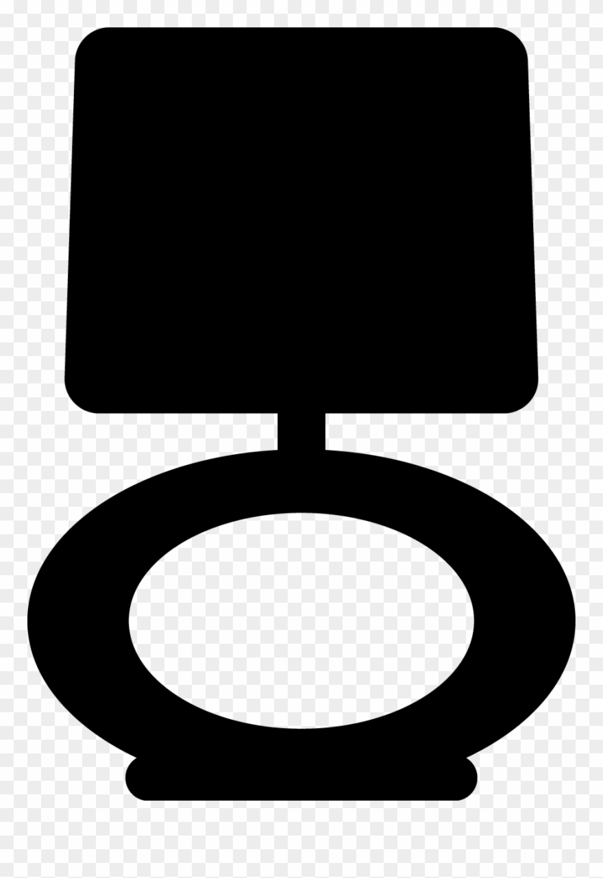 Lamp Silhouette Vector Eps Free Download, Logo, Icons, - Cosmetics Clipart