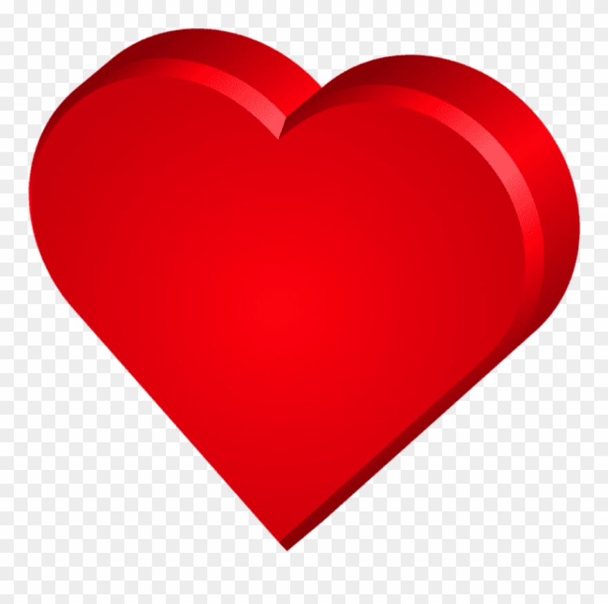 0, - Love Heart Symbol Clipart