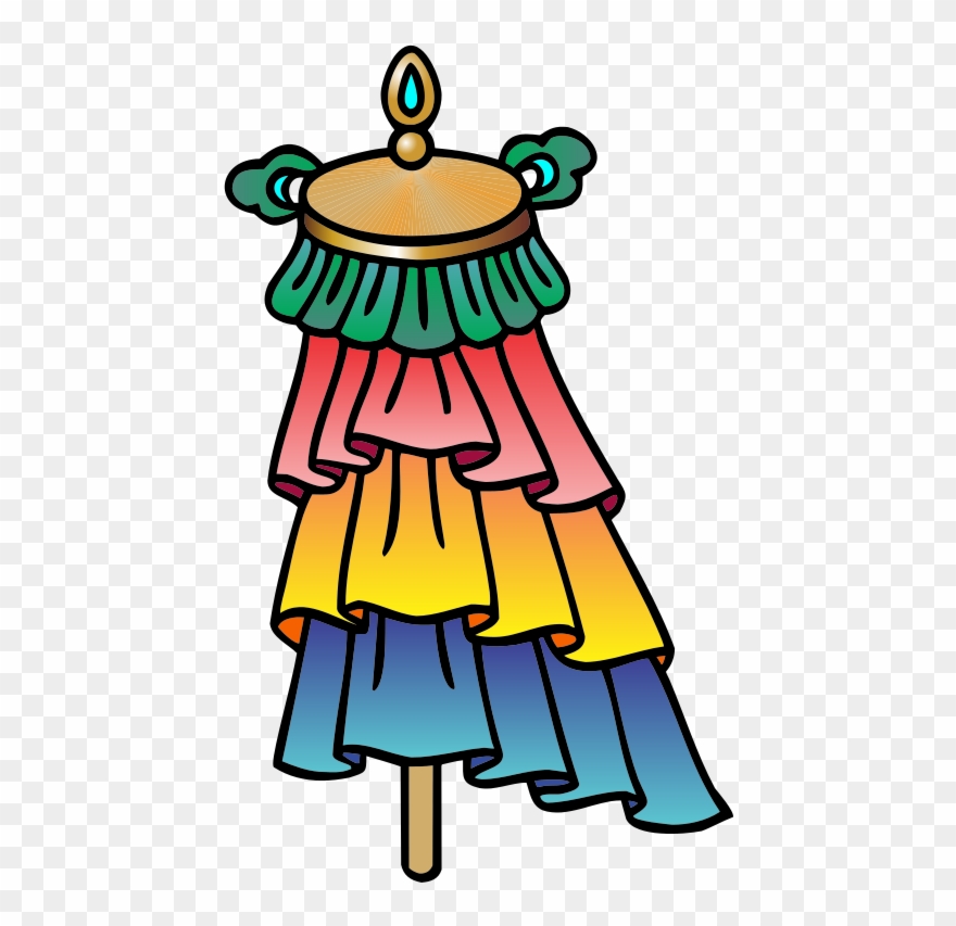 Victory Banner - Victory Banner Buddhism Clipart