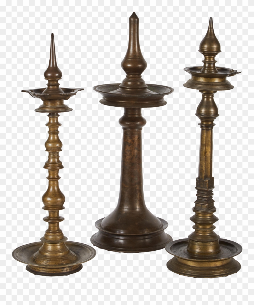 Transparent Candles Nilavilakku - Oil Lamp Clipart