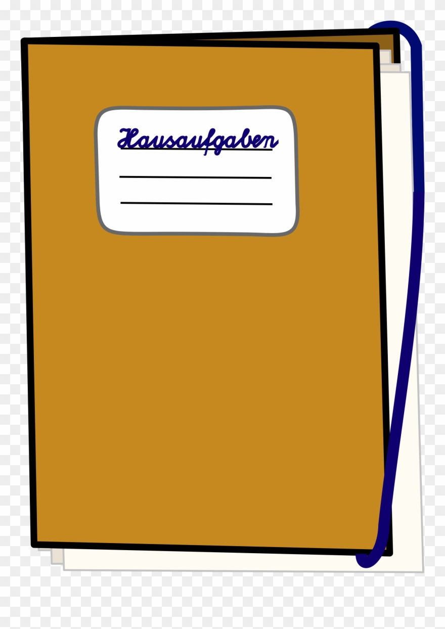 Clipart Jurismappe Clipart Photo Editor Online Clip - Hausaufgabenmappe Clipart - Png Download