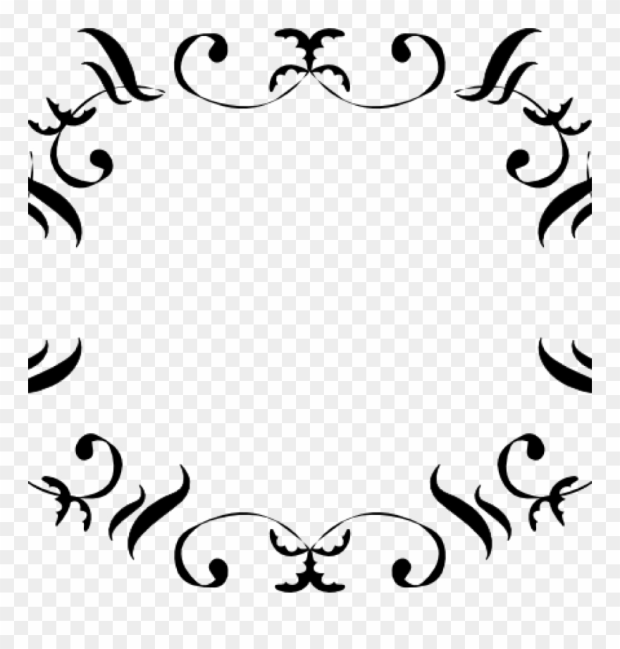 Swirls Border Swirl Border Designs Templates History Clipart