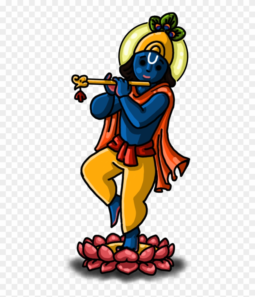 Krishna Png Image Hd - Radha Krishna Hd Clipart Transparent Png