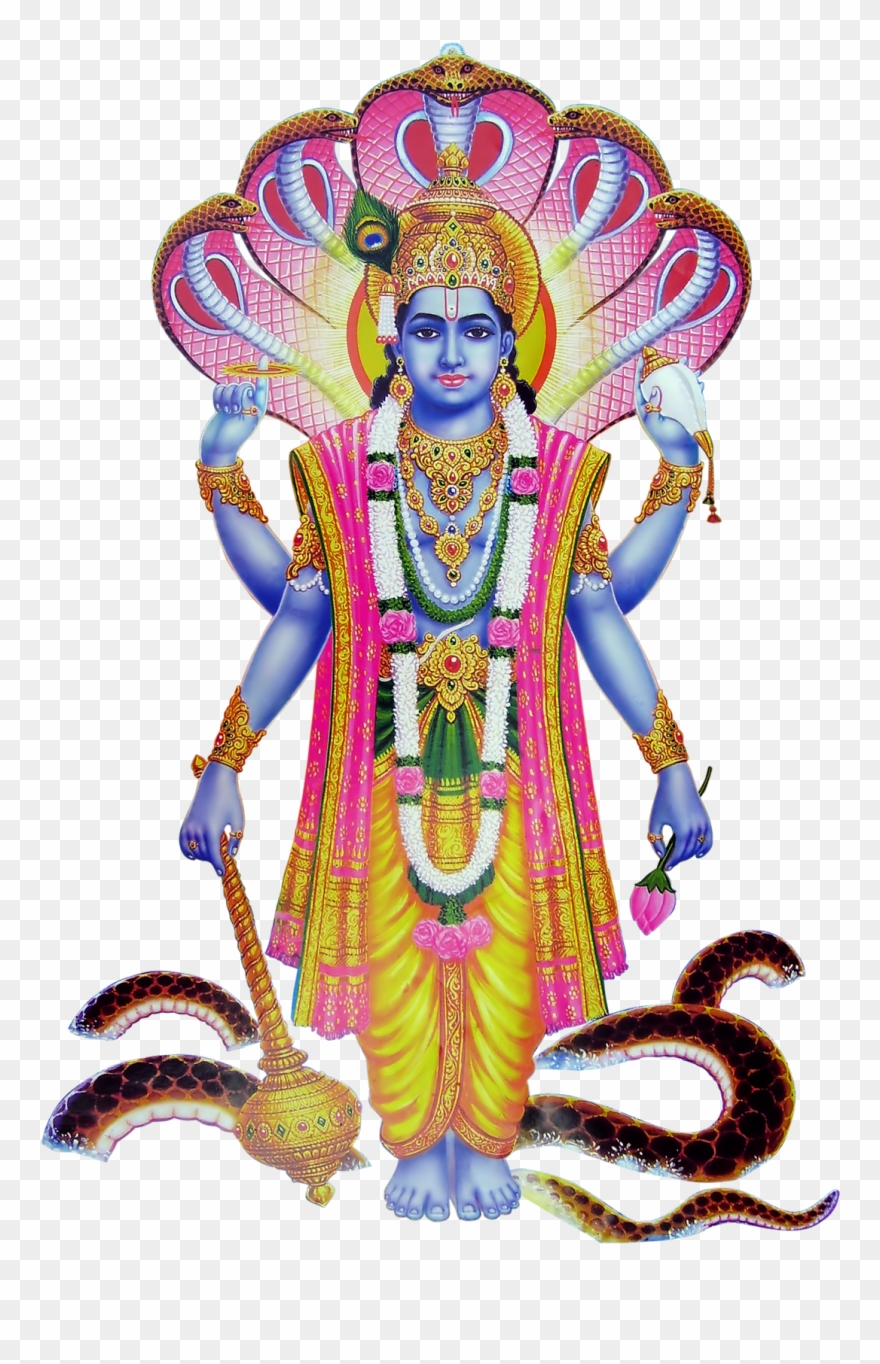 Posted By Yuvan Shankar At - God Vishnu Images Png Clipart