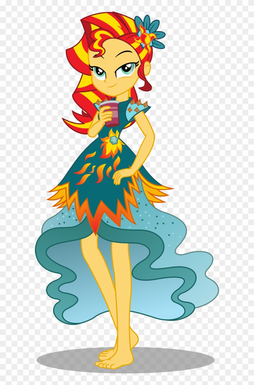 Drawing Sunset Clip Transparent Download - Equestria Girls Legend Of Everfree Sunset Shimmer - Png Download
