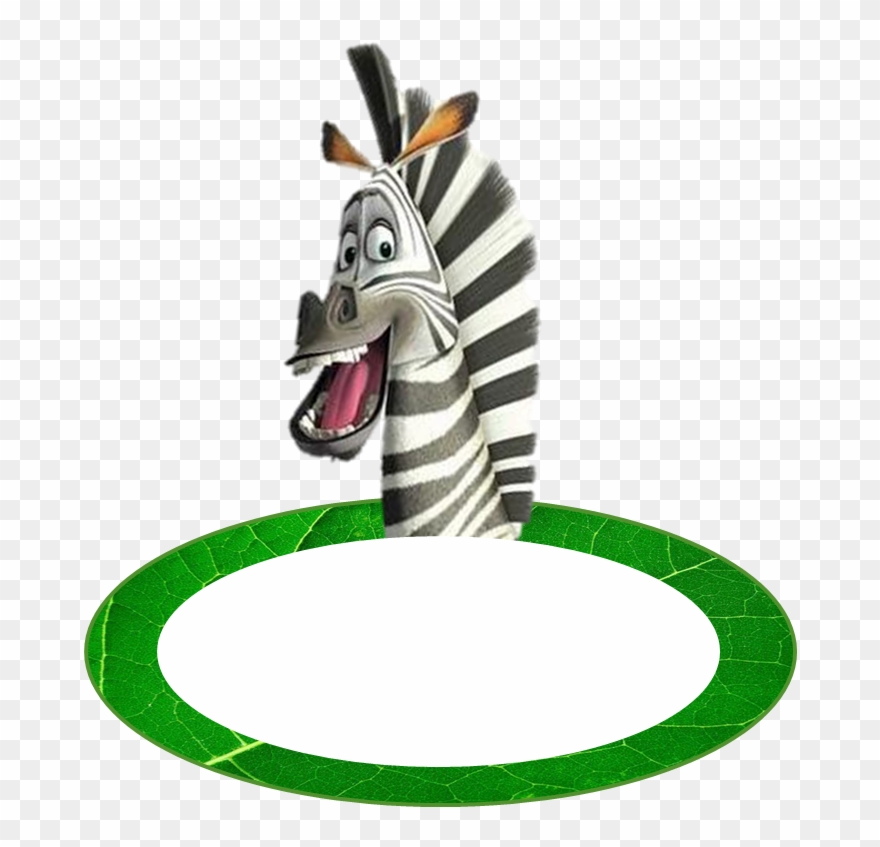 Marty Madagascar 2 Vector Clipart