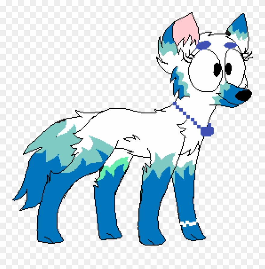 Ice Fox By Penguin101 - Cartoon Clipart