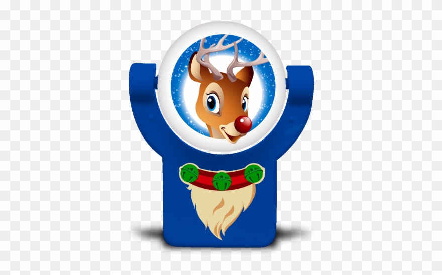 Projectables Reindeer Led Night Light Out Of Package - Christmas Day Clipart