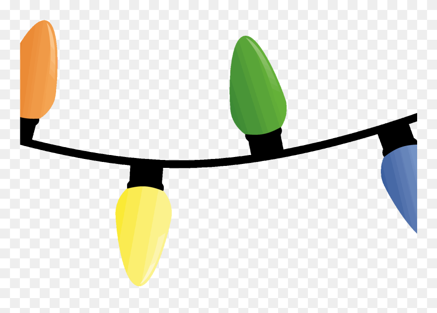 Homey Ideas Christmas Strand Half London Of - Light Christmas Vector Png Clipart