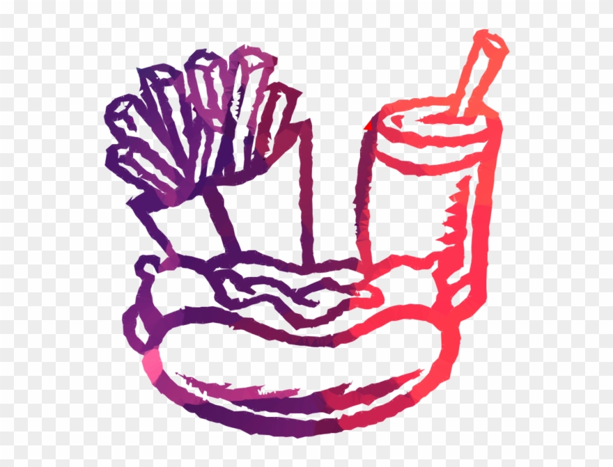 Hot Dog Clipart Corn Dog Hot Dog French Fries - Food Clip Art - Png Download