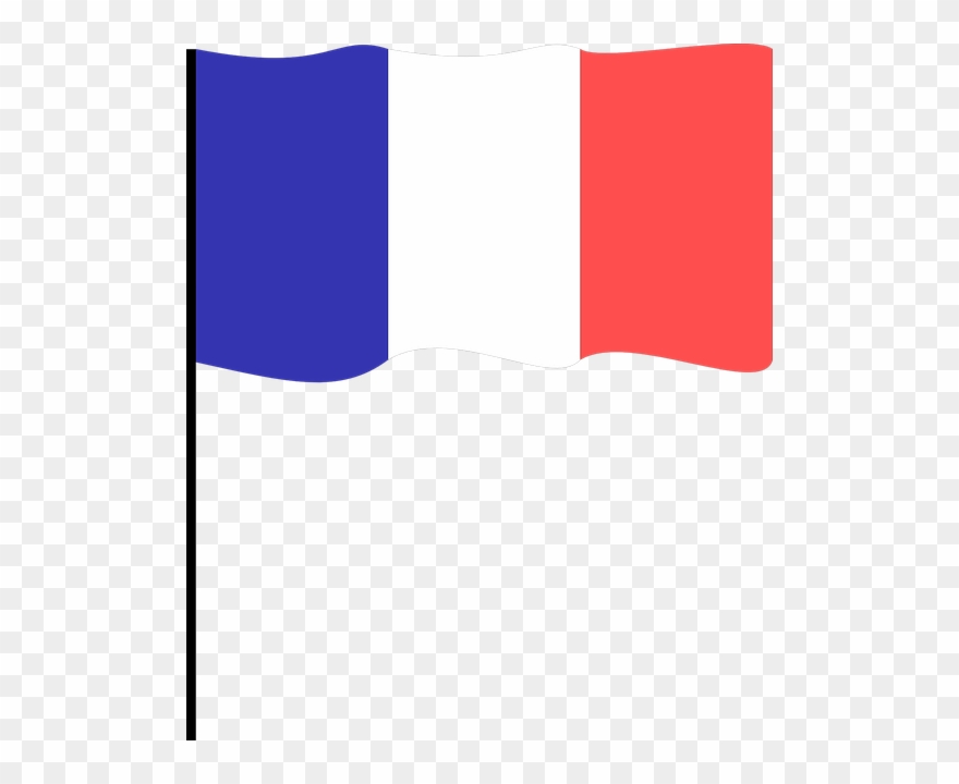 Free Vector Graphic Flag National France Blue White - Frankrikes Flagga Png Clipart