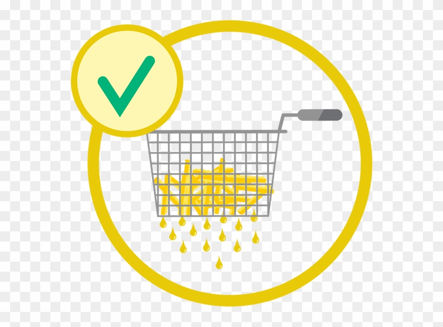 After Frying, Let The Oil Drip Off And Shake The Fries - French Fries Clipart