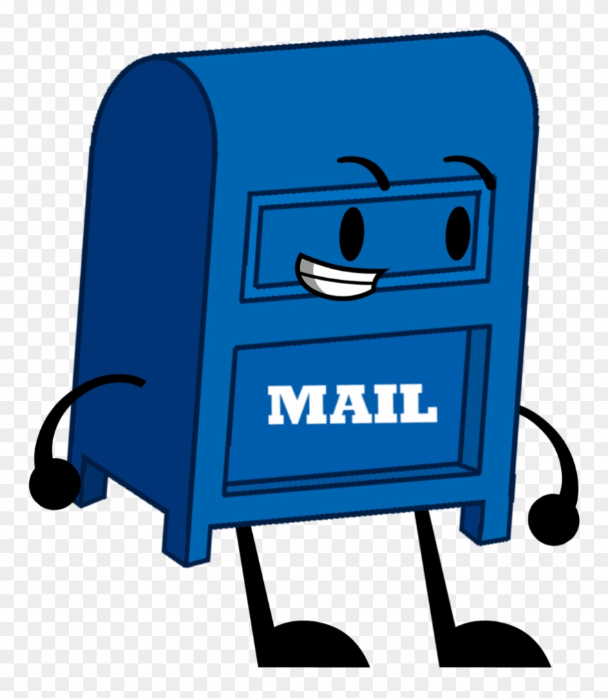 Mailbox Clipart Empty Mailbox - Bfdi Mailbox - Png Download