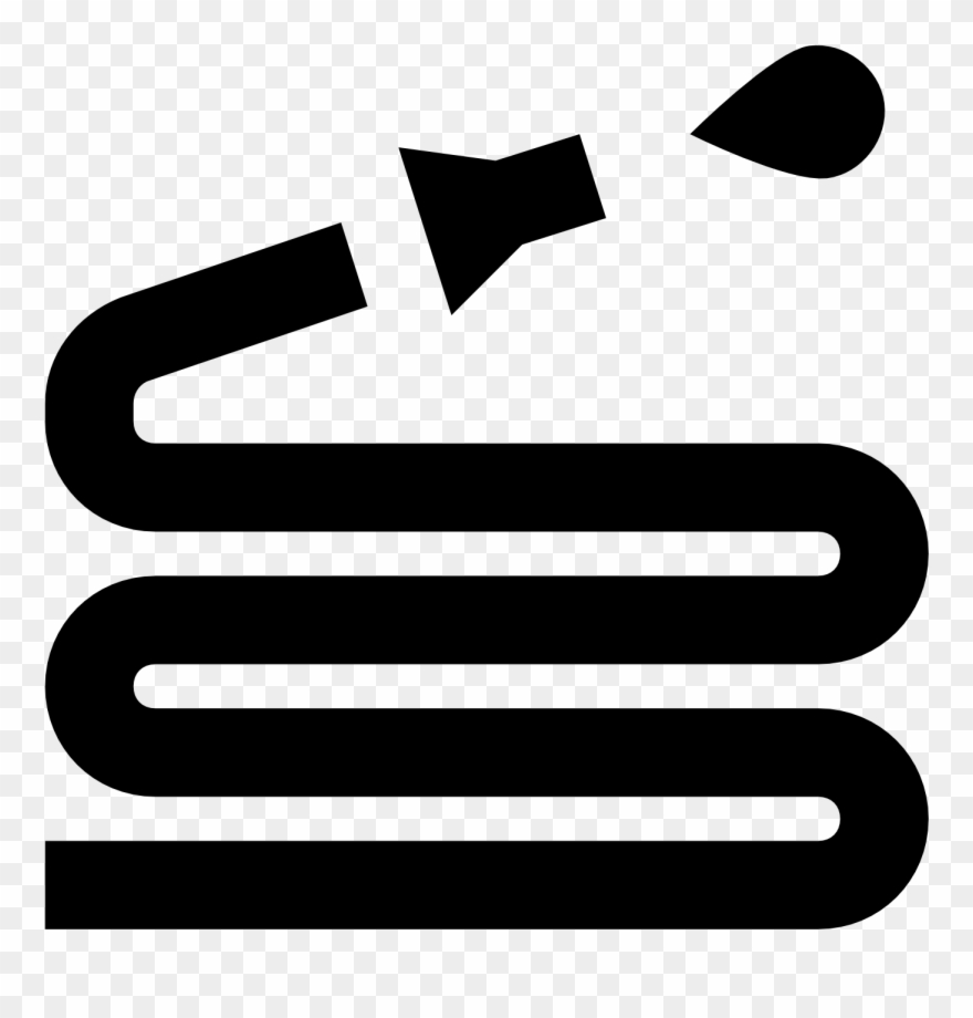 Wasserschlauch Icon - Water Hose Icon Png Clipart