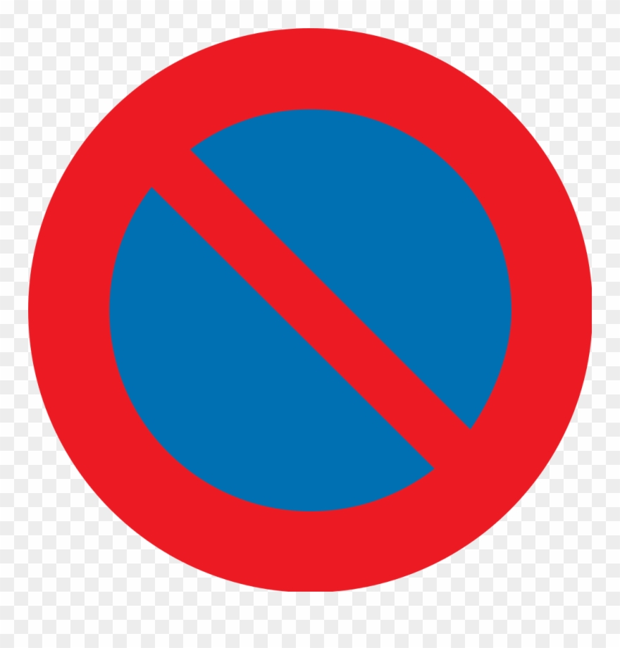 Belgian Road Sign E1 - No Parking Traffic Signs Clipart