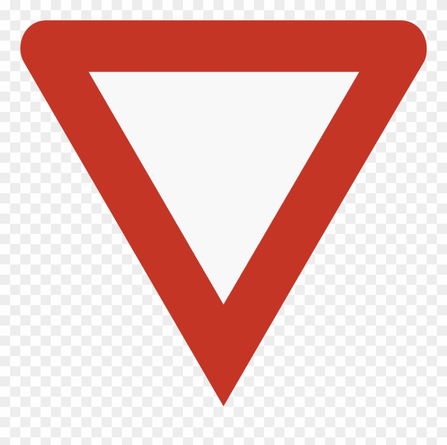 Vorfahrt Auf Der Hauptstraße Achten Stvo - Skilt Vikeplikt Clipart