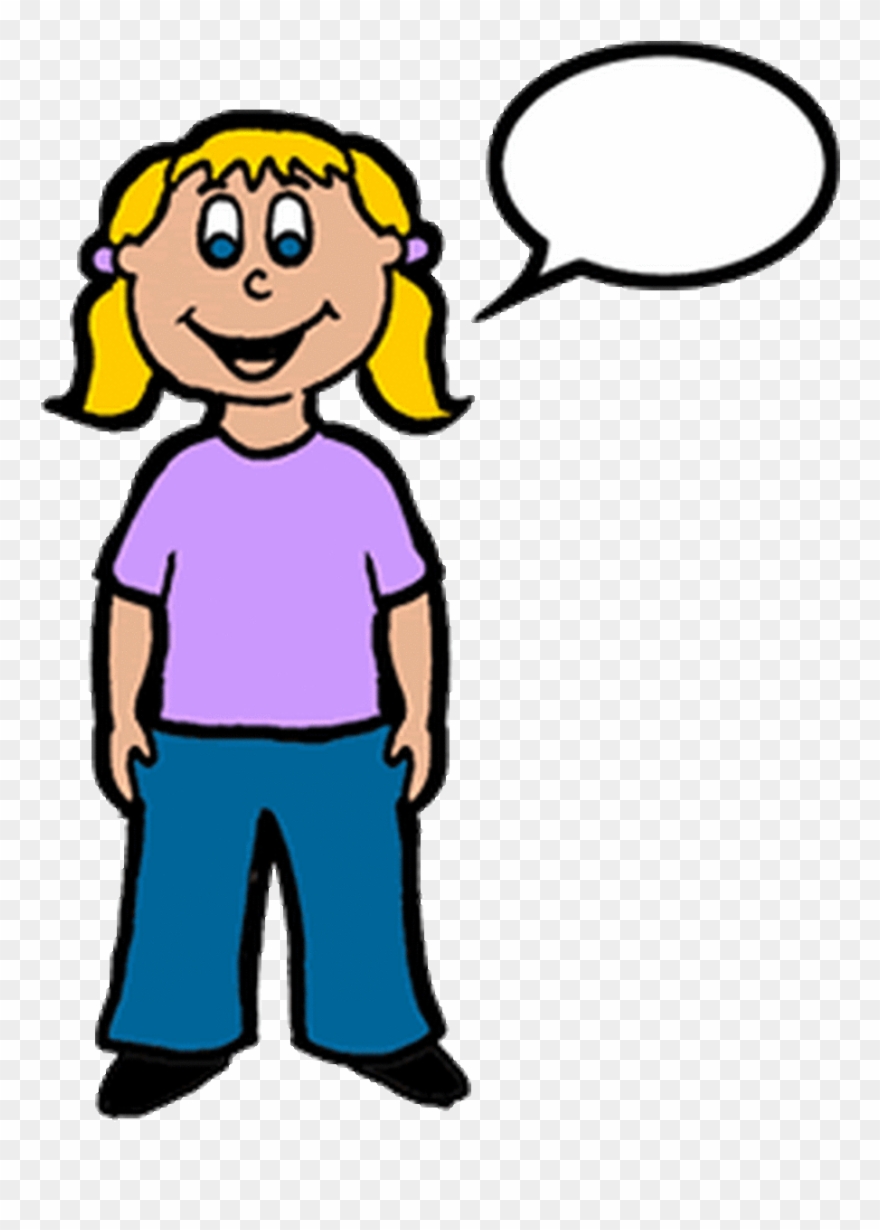 Children Talking Gif Clipart Child Clip Art - Student Talking Clip Art - Png Download