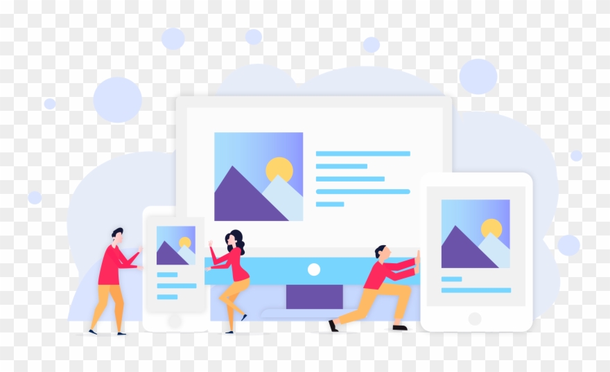 Create, Smart, Responsive - Illustration Clipart