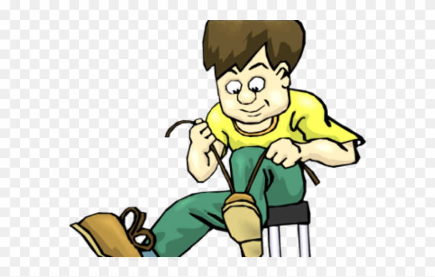 Put On Shoes Clipart - Png Download