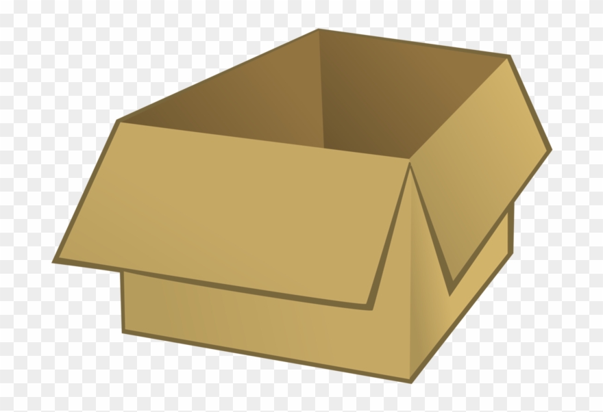 Download Computer Icons Box Drawing - Open Box Clipart - Png Download