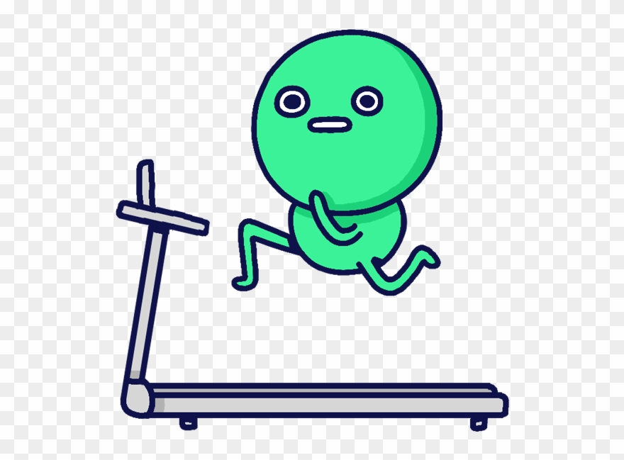 Sports Treadmill Workingout Transparent Sticker Animated - Sports Clipart