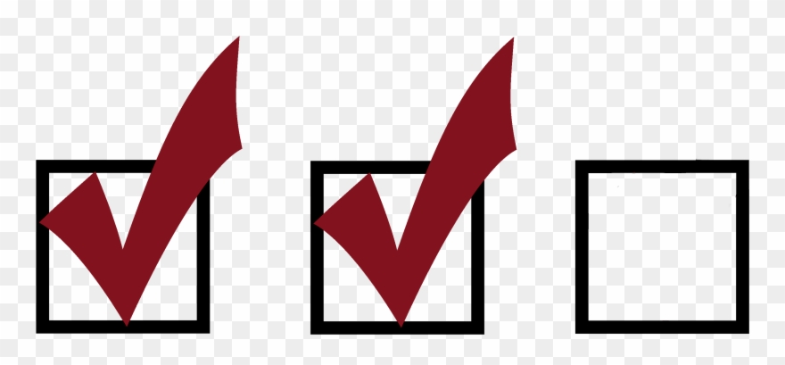 “boxes To Check” For A Professional Pilot - Checked Boxes Clipart