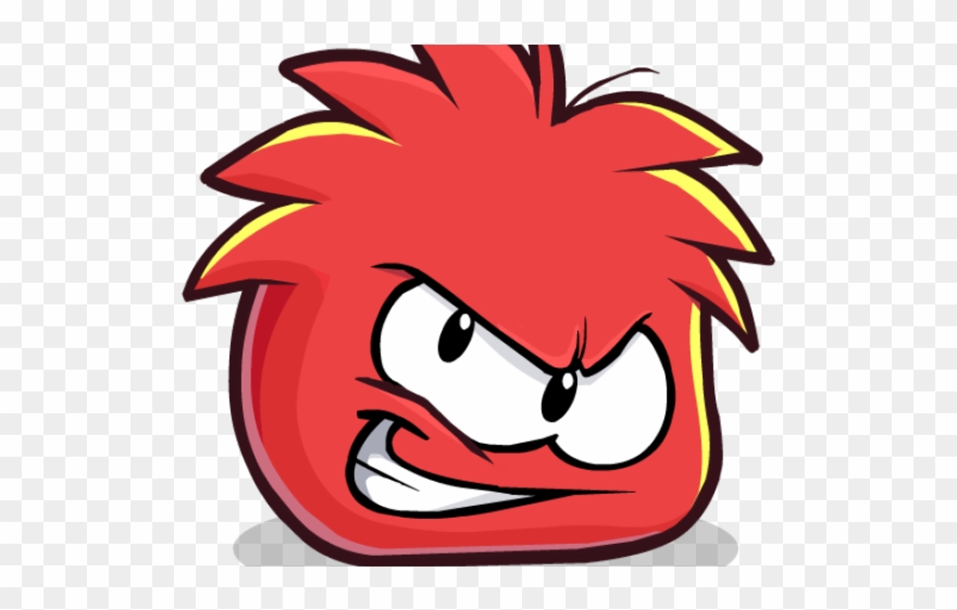 Red Hair Clipart Club Penguin - Png Download