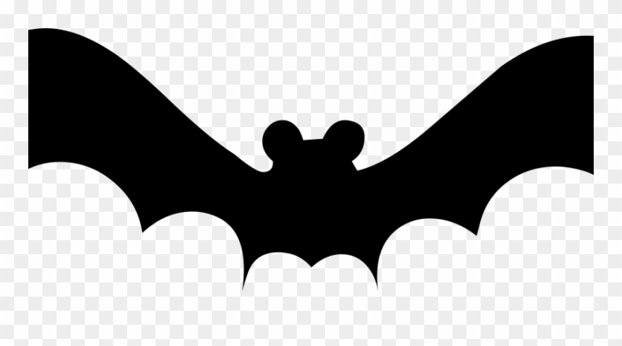 Drawn Bat Clipart Halloween Pencil And In Color - Maquillage Halloween Facile Chauve Souris - Png Download
