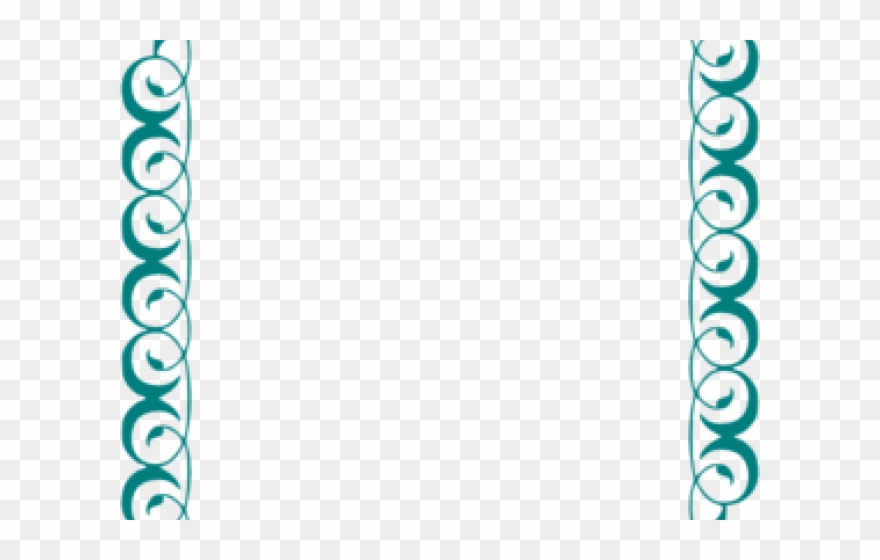 Teal Clipart Borders - Girl Scout Border Clip Art Free - Png Download