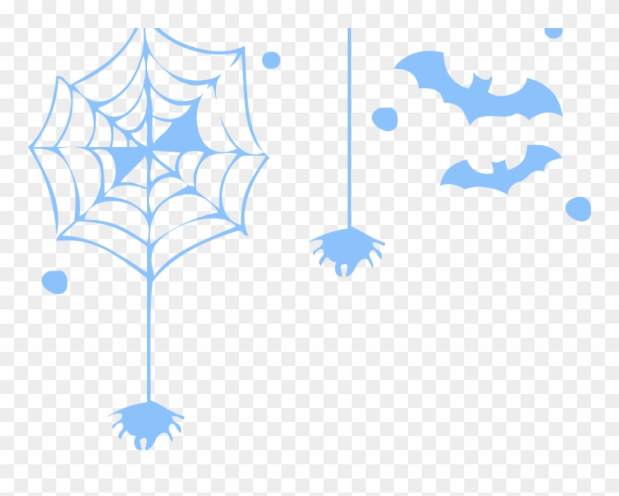 Free Online Spider Webs Spiders Bats Vector For Design - Spider Web Clipart