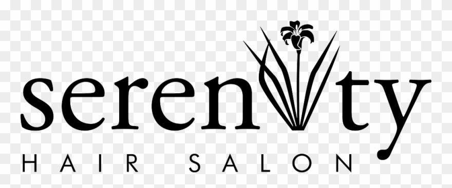 Serenity Hair Salon Black Logo - Nephrology Associates Clipart