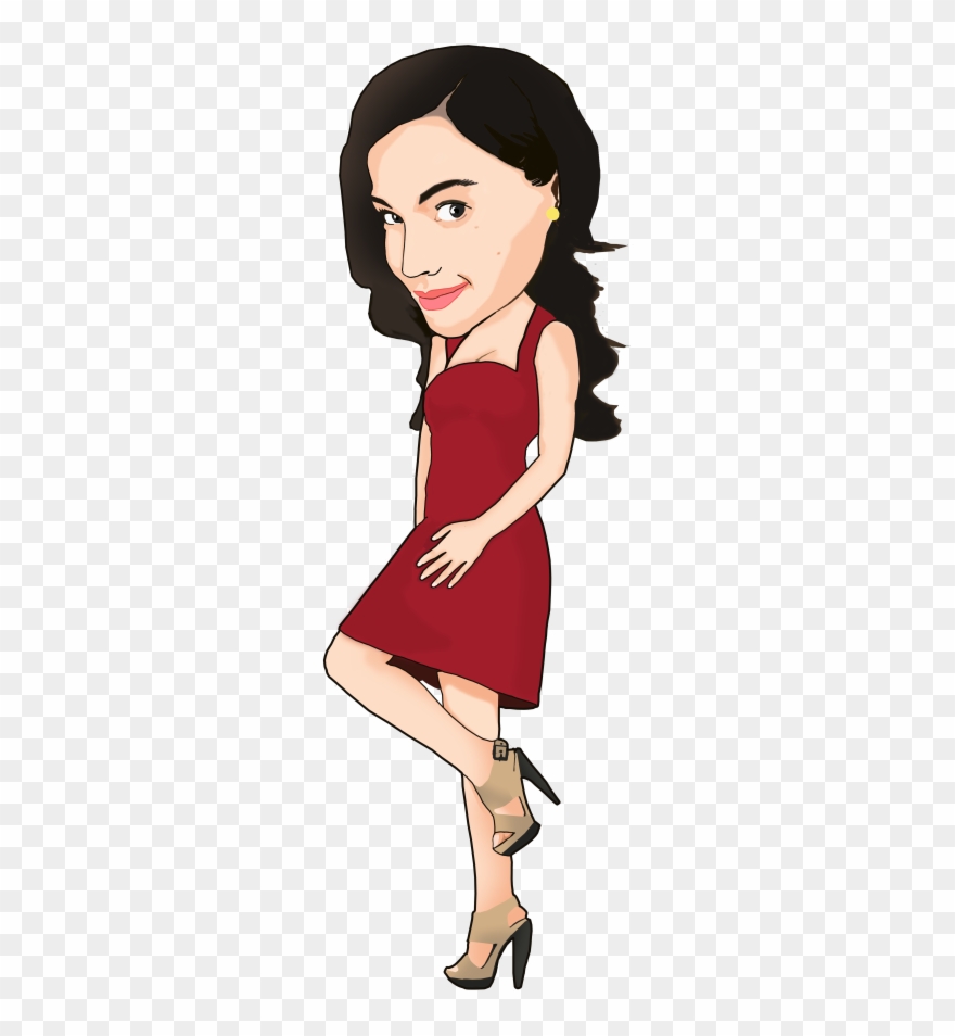 Transparent Body Huge Freebie Download For - Female Caricature Body Png Clipart