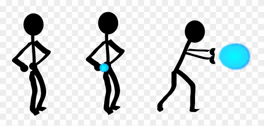 Scheme - Hadouken Stick Figure Clipart