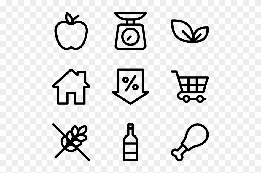 Grocery - Wedding Icon Clipart
